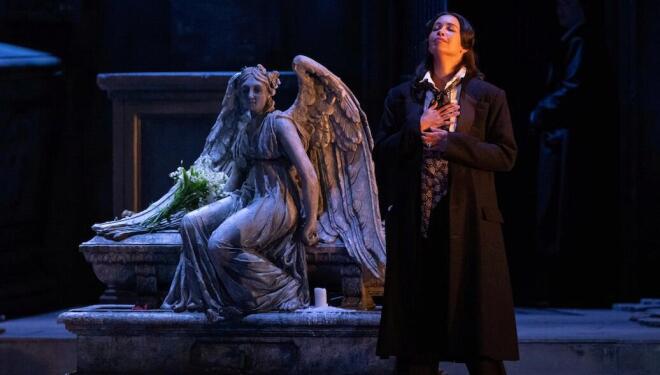 Nadine Sierra in the title role of Covent Garden's Lucia di Lammermoor. Photo: Camilla Greenwell