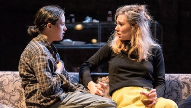 Uncle Vanya: Jessica Brown Findlay and Vanessa Kirby, photo by Manuel Harlan