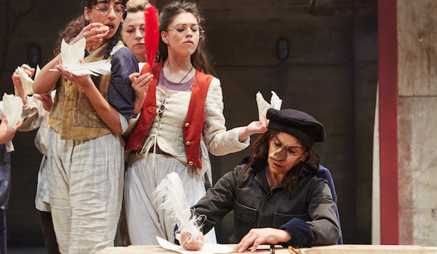 Kathryn Hunter in Cyrano de Bergerac - Photo credit Richard Lakos 