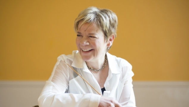 Marin Alsop, photo credit Adriane White