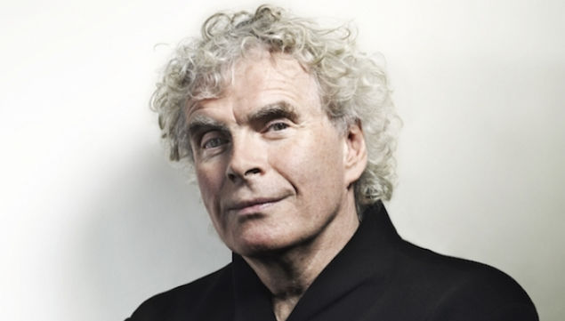 Simon Rattle, photo credit Johann Sebastian Haenel