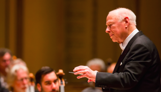 Bernard Haitink, photo credit Todd Rosenberg