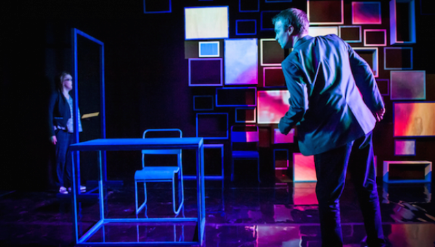 Darknet at the Southwark Playhouse, photo credit Lidia Crisafulli