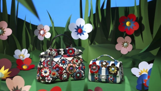 Fendi Flowerland pop-up, Selfridges