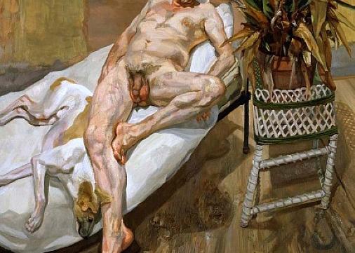 Lucian Freud: David & Eli, 2003-2004, Private collection