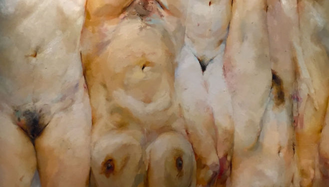 Jenny Saville, Shift: 1996-97, oil on canvas, Estimate: £1,500,000 - £2,000,000