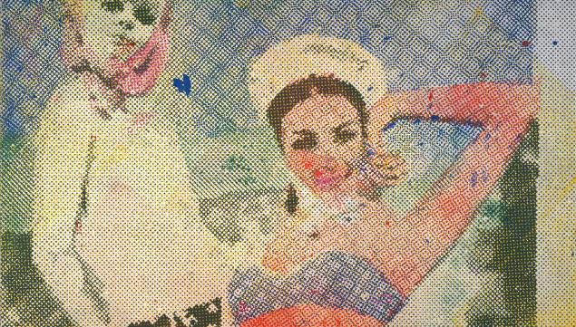 Sigmar Polke, Girlfriends (Freundinnen) 1965/66, © 2013 Estate of Sigmar Polke / ARS, New York / VG Bild-Kunst, Bonn