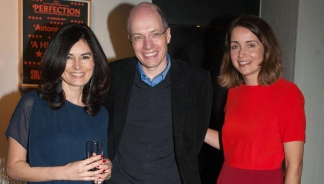 Eleonore Dresch with Alain and Charlotte de Botton