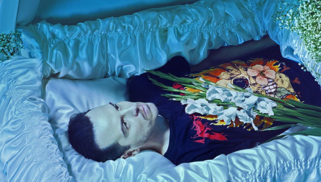 Hamlet, Almeida: Andrew Scott photographed by Miles Aldridge