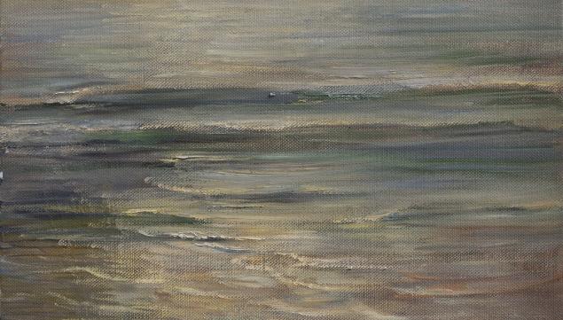 Last Light on the Sea, 2016 Oil on canvas © Celia Paul and Victoria Miro autumn exhibition