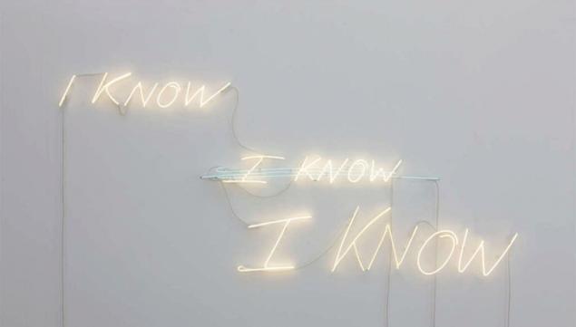 Tracey Emin I know I know I know Frank Fortnums Frieze exhibition 