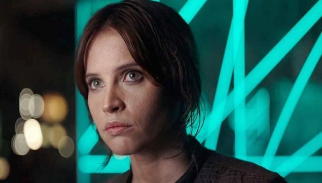 Felicity Jones in Rogue One: A Star Wars Story