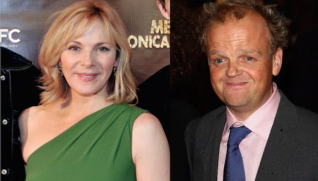 Kim Cattrall and Toby Jones 