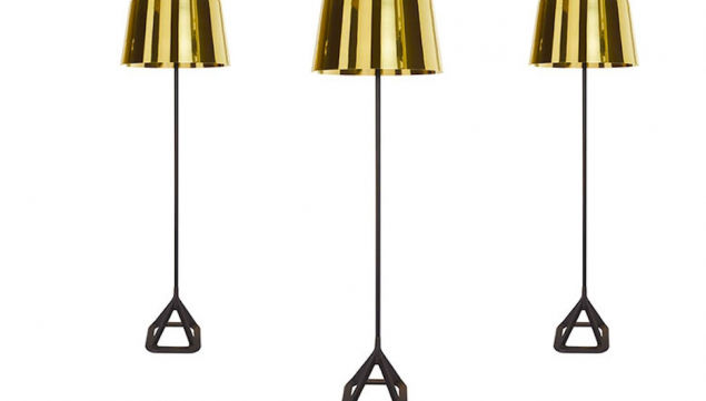 Base Floor light polished brass, now: £150 (was £285) © Tom Dixon Studio