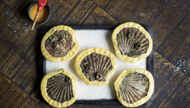 Roy Brett Edinburgh: sea scallops recipe baked