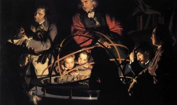 Orrery, by Joseph Wright of Derby