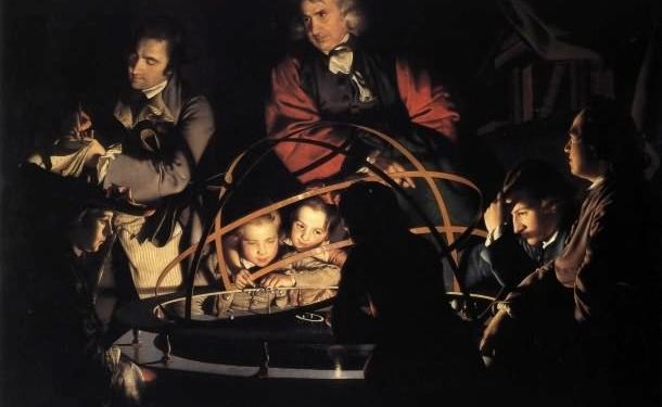 Orrery, by Joseph Wright of Derby