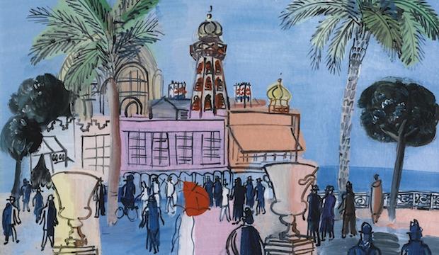 Connaught Brown Gallery: Raoul Dufy, Le casino de Nice aux deux vasques, 1930 