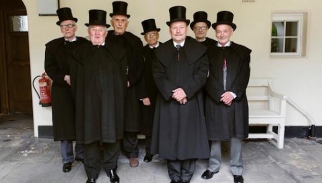 The Worshipful Ceremony of Mercers © Martin Parr, Tower Bridge Exhibition