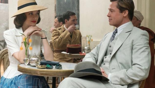 Marion Cotillard and Brad Pitt, Allied film 2016, Robert Zemeckis