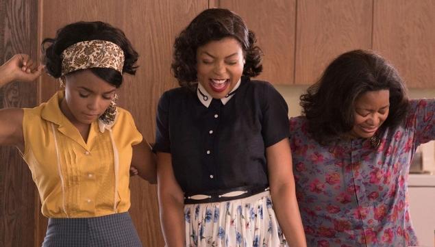 Hidden Figures cast – Janelle Monáe, Taraji P. Henson, Octavia Spencer 