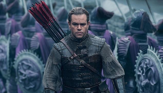 Matt Damon - The Great Wall film 2017