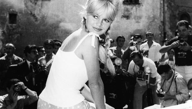 Marcello Geppetti (1933-1998) Brigitte Bardot in Spoleto, June 1961 MGMC & Solares Fondazione delle Arti