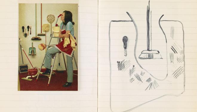 From Untitled (sketchbook 16) c. 1969, Sigmar Polke, Presented to the British Museum by Count Christian Duerckheim. © Polke/DACS 2013 