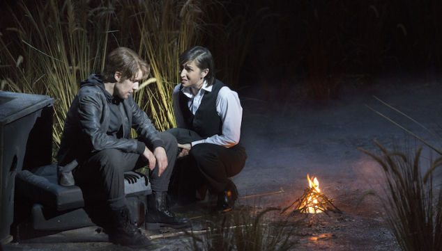 Pond life: Anna Stéphany (Sesto) and Michèle Losier (Annio) at Glyndebourne. Photo: Monika Rittershaus