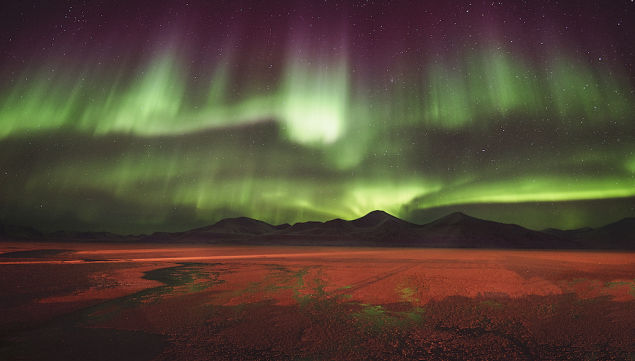 Aurora over Svea © Agurtxane Concellon