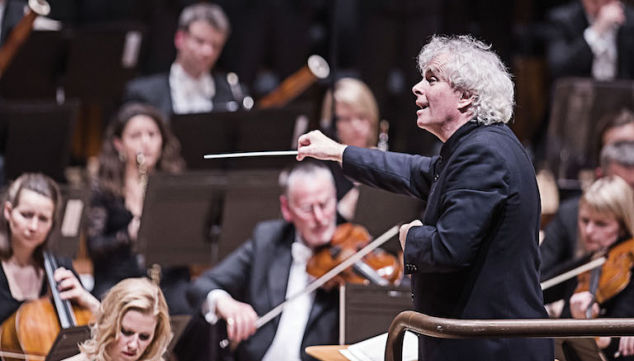 Sir Simon Rattle is leaving Berlin to conduct the London Symphony Orchestra. Photograph: Tristram Kenton