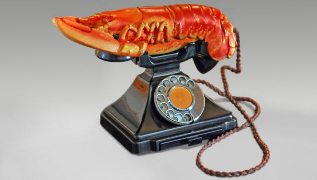 Salvador Dalí with the collaboration of Edward James, Lobster Telephone, 1938