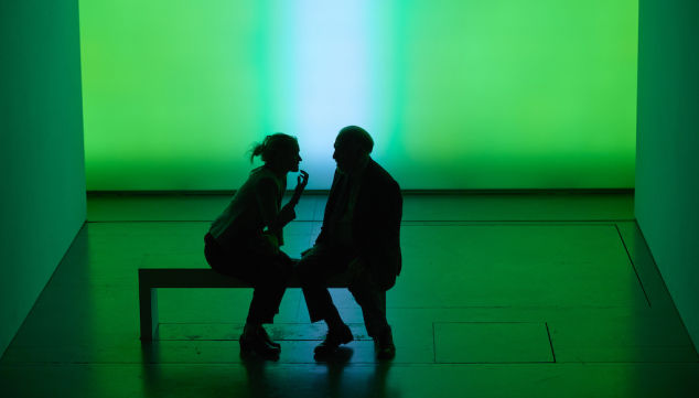 Anne-Marie Duff and Kenneth Cranham: Heisenberg play, London. Photo by Brinkhoff/Mögenburg