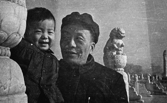 Ai Weiwei and his father, the poet Ai Qing