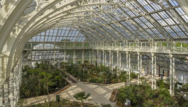 Temperate House in all its glass splendour