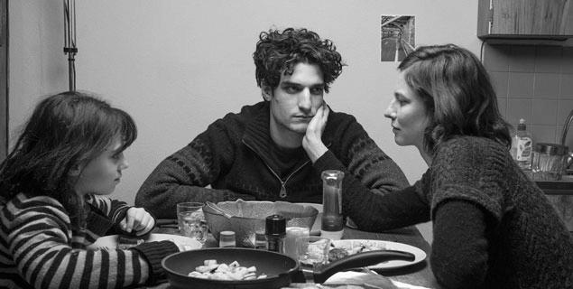 Louis Garrel, Anna Mouglalis and Olga Milshtein in Jealousy.