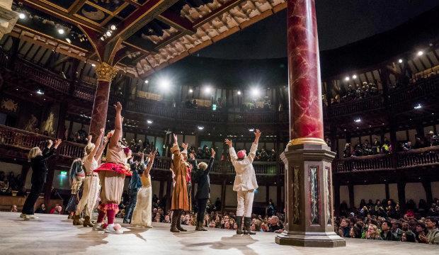 As You Like It, The Globe Ensemble. Photo by Tristram Kenton 