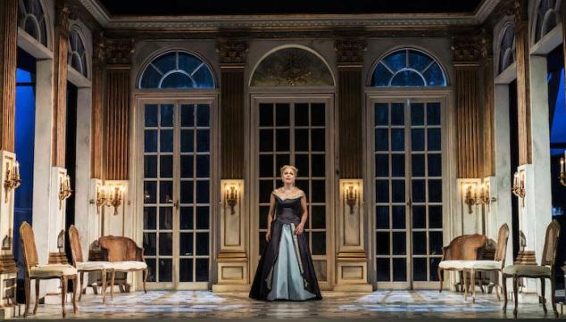 Miah Persson is radiant as the Countess in Capriccio at Garsington. Photo: Johan Persson