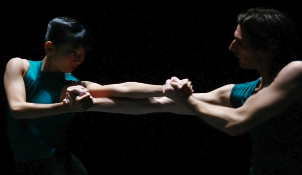 Semperoper Ballett, Yumiko Takeshima, Raphael Coumes-Marquet, In the Middle, Somewhat Elevated, photo Costin Radu