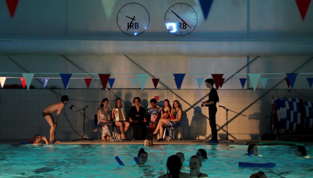 Lina Lapelyte Candy Shop 2013 Performance at Ironmonger Row Baths Photo © Federico Strate Pezdirc Courtesy of the artist