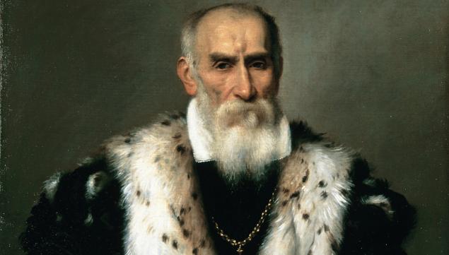 Giovanni Battista Moroni Gian Girolamo Albani (Detail), c.1570 Oil on canvas, 107 x 75 cm Private Collection