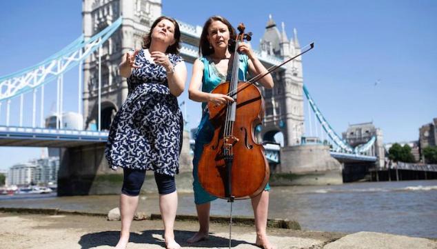 Music takes to the water in the Totally Thames festival. Photo: Ed Stone