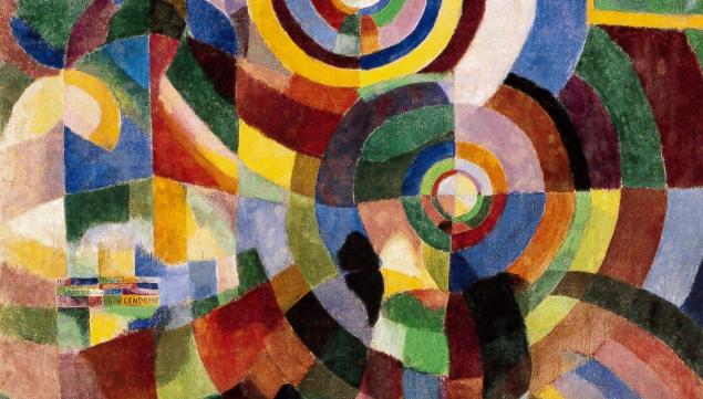 Sonia Delaunay, Prismes electriques (Detail) 1914 © Pracusa 2013057 © CNAP