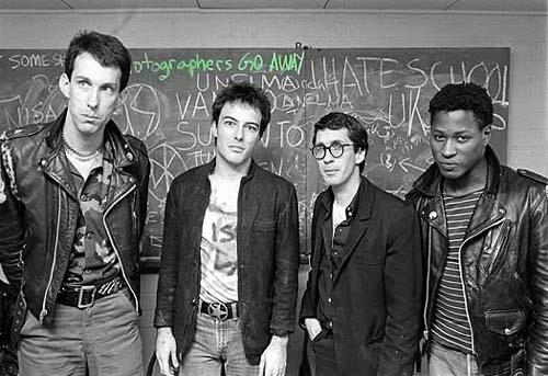 The original line-up of Dead Kennedys