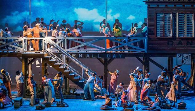 Porgy and Bess at English National Opera boasts a huge chorus. Photo: Tristram Kenton