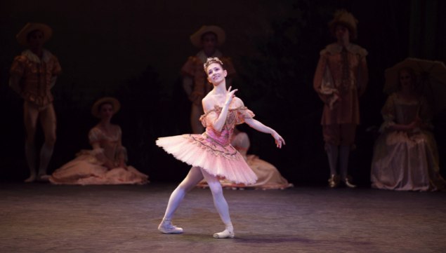 ENB Sleeping Beauty, Alina Cojucaru as Aurora, photo Laurent Liotardo