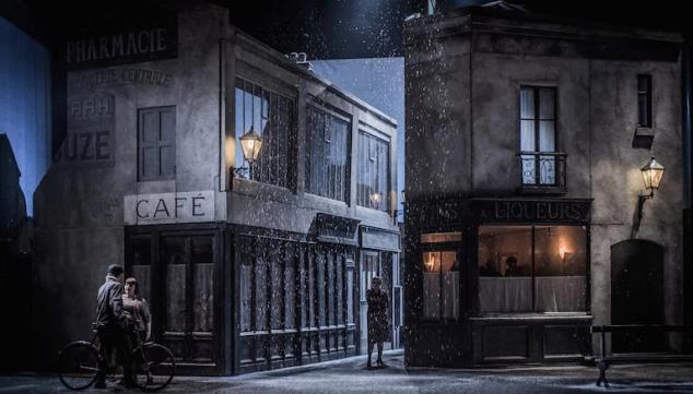 The Paris of ENO's 'La Bohème' has a filmic quality. Photo: Robert Workman