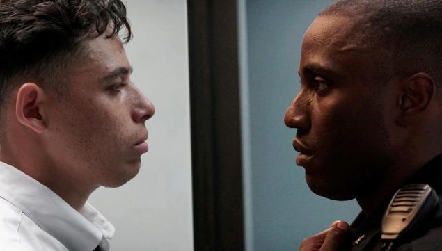 Anthony Ramos and John David Washington in Monsters and Men