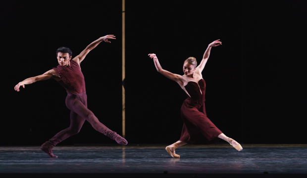 Luca Acri & Meaghan Grace Hinkis in The Royal Ballet's Asphodel Meadows (c) ROH 2019 Bill Cooper