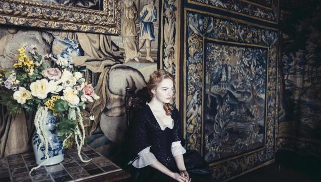 Emma Stone in The Favourite